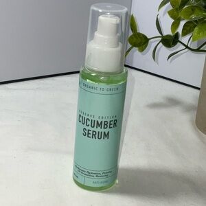 Organic to Green Cucumber Serum.